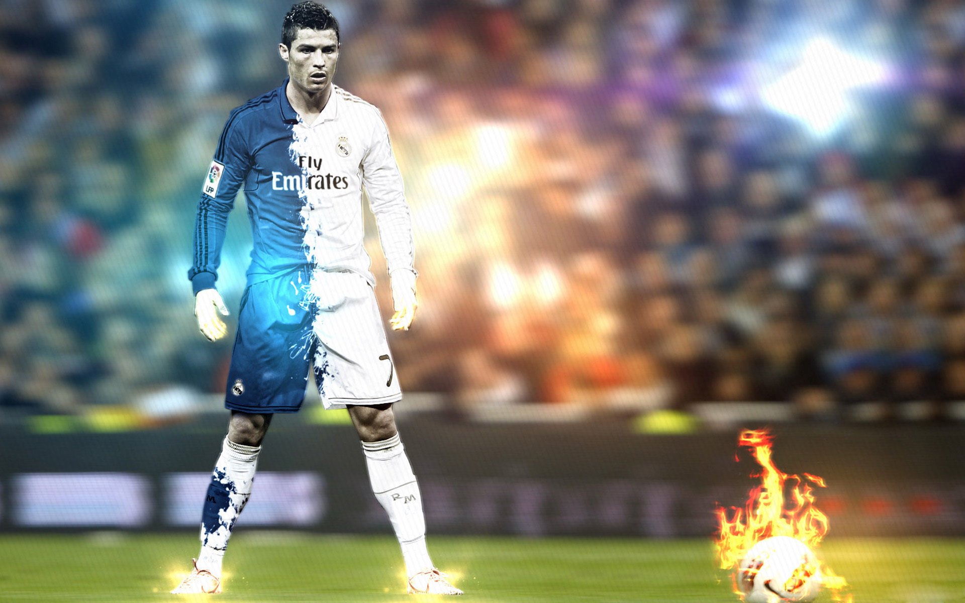 火爆足球场上的对决，紧张刺激之余还有谁能胜出？，足球现场气氛